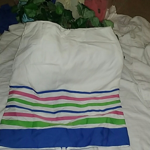 Intriguing Threads white A-line skirt size 12 - Picture 2 of 8